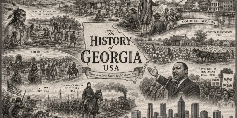The Complete History of Georgia (USA)
