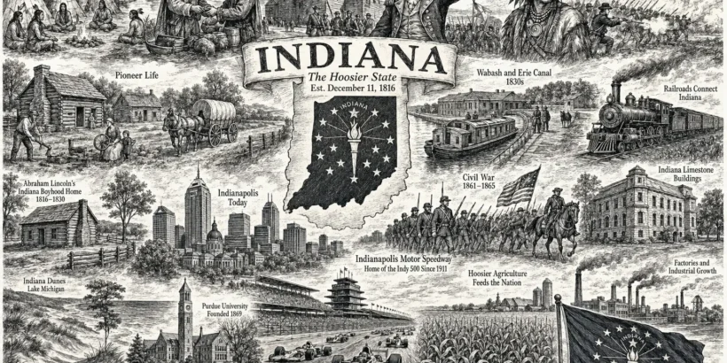Indianas history through the ages
